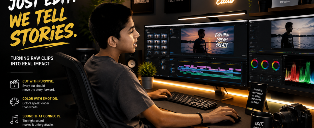 At Zaroon Explores, we don’t just edit videos and photos—we create content that grabs attention, tells your story, and helps your brand stand out. Whether you’re a YouTuber, influencer, entrepreneur, or business owner, we deliver professional editing that leaves a lasting impression.